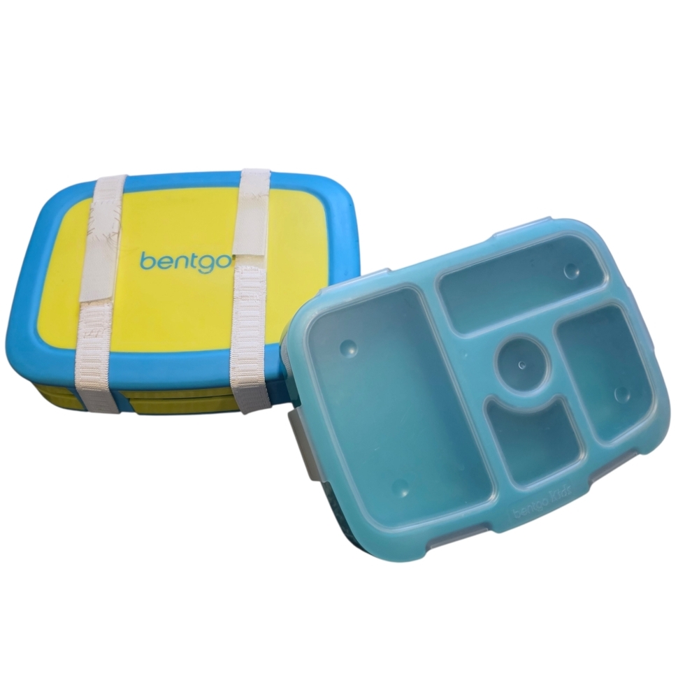 Bentgo Blue and Yellow Kids Lunch Box